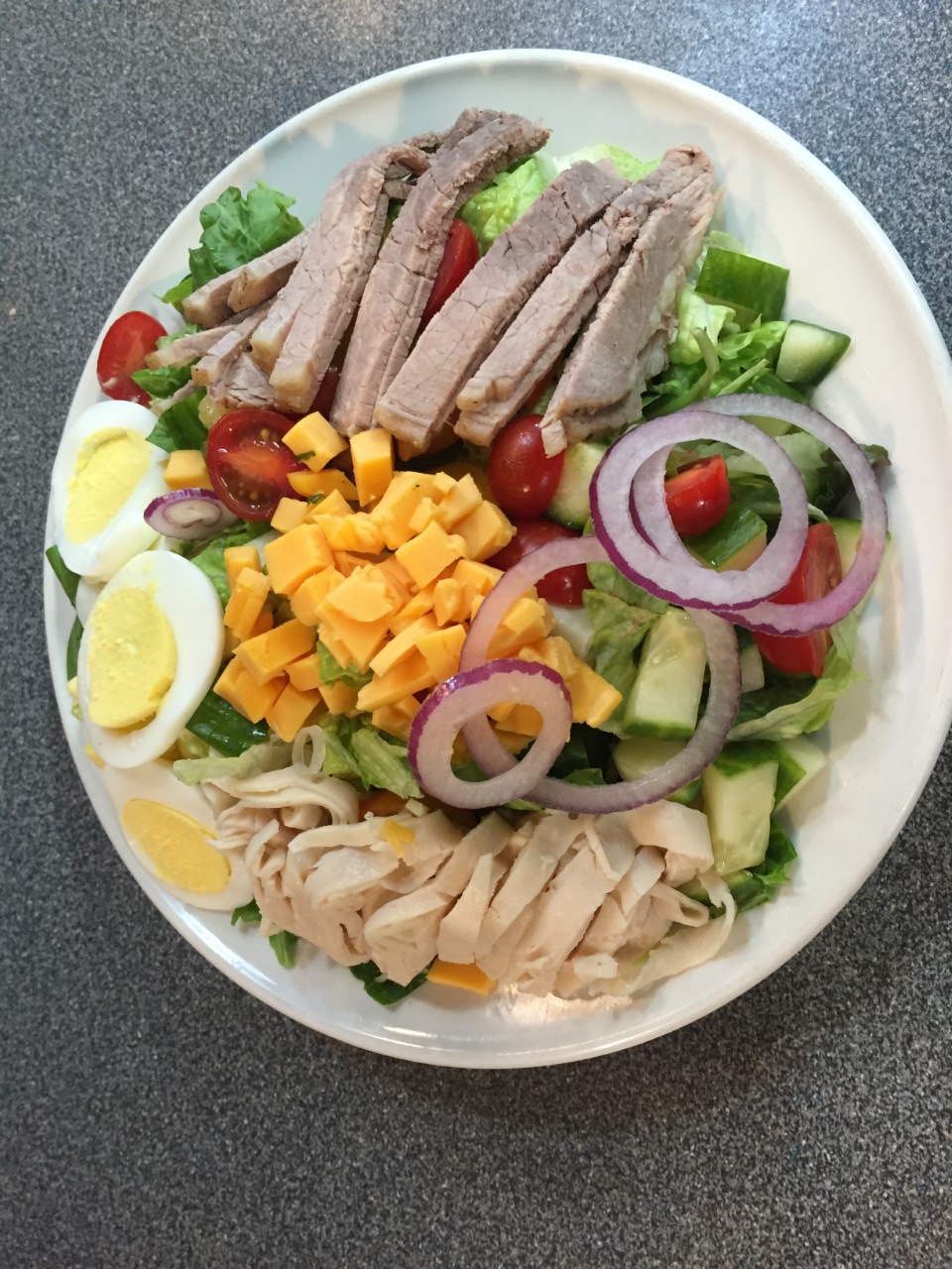 Julienne Salad Plate